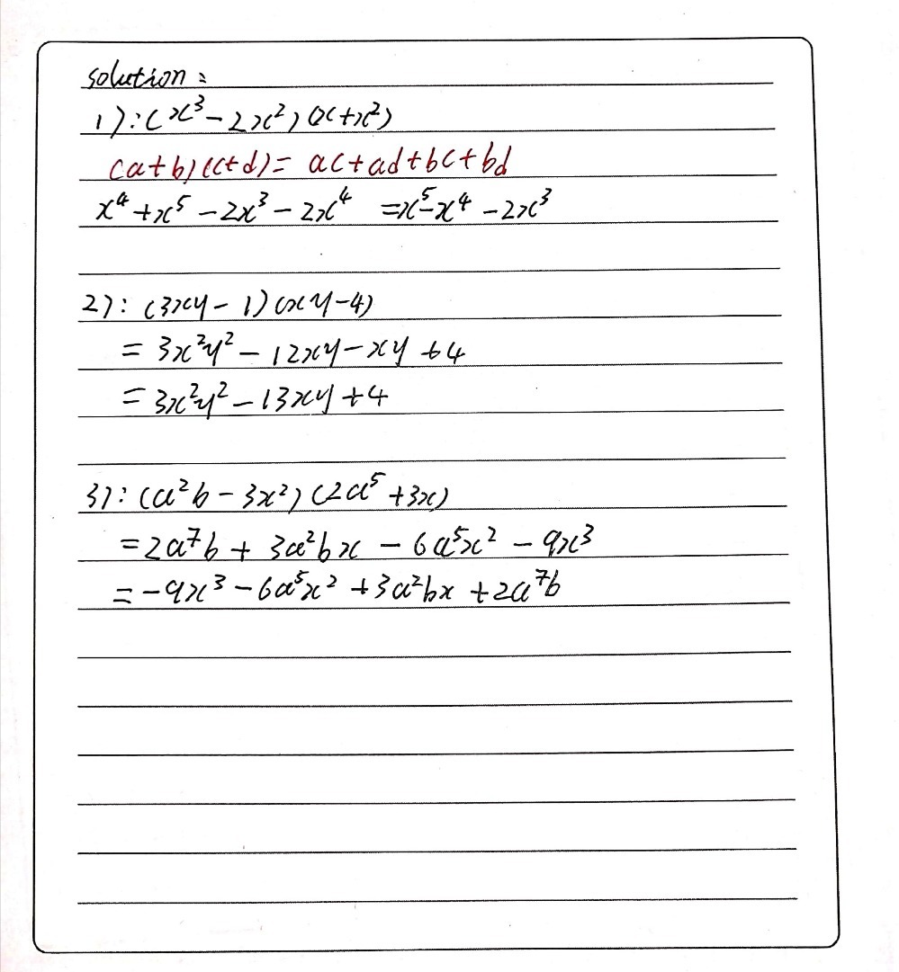 11 Expand And Reduce 15 1 X3 2x2x X2 2 3xy 1x Gauthmath