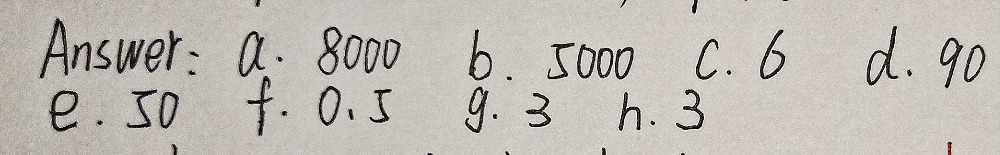 A 8 Dm3 Cm3 E 5 L Dl B 5 M3 Dm3 F 5 Dl Gauthmath