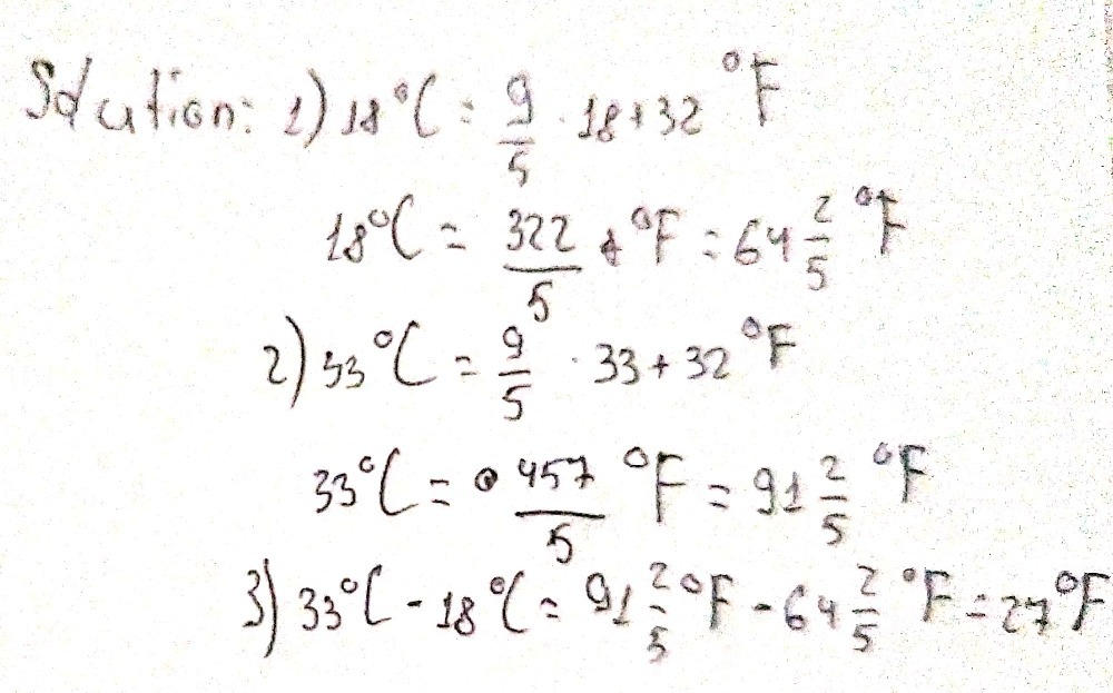 The Temperature In The Unit Of Degree Celsius Gauthmath The Temperature In The Unit Of Degree Celsius Gauthmath