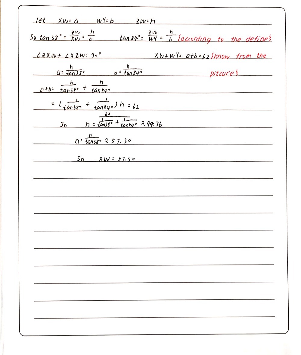 In Delta Xyz Angle X 38 And Angle Y 84 A Gauthmath
