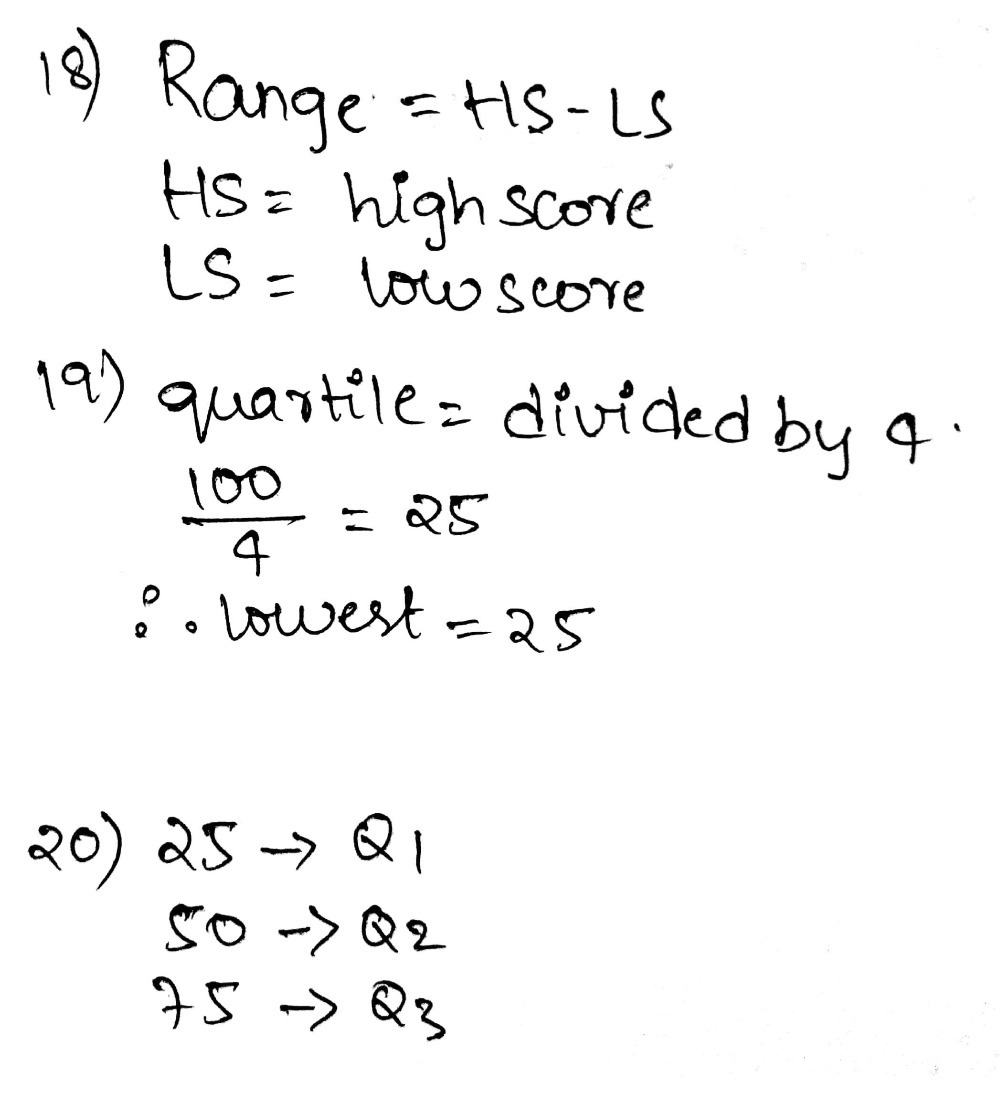 16. To calculate the range of the given set of d - Gauthmath