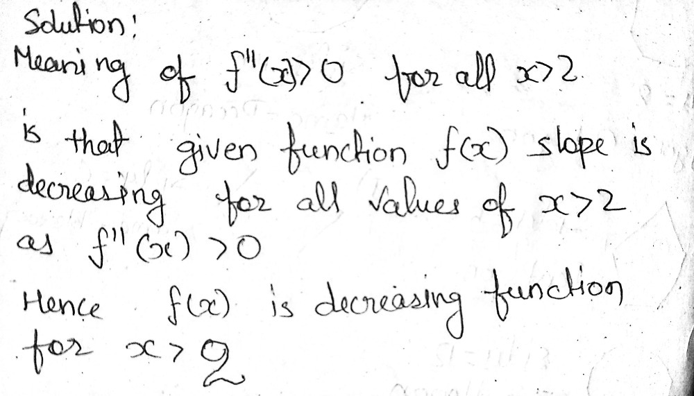 3 2 1 Explain The Meaning Of F X 0 For All X Gauthmath