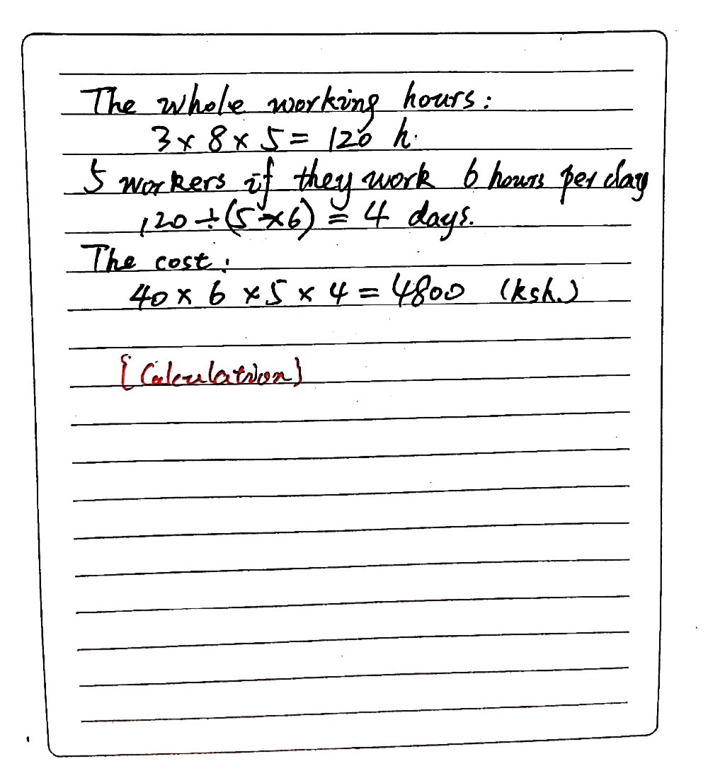 13 Three Workers Working 8 Hours Per Day Can Cdm Gauthmath 13 Three Workers Working 8 Hours Per Day Can Cdm Gauthmath
