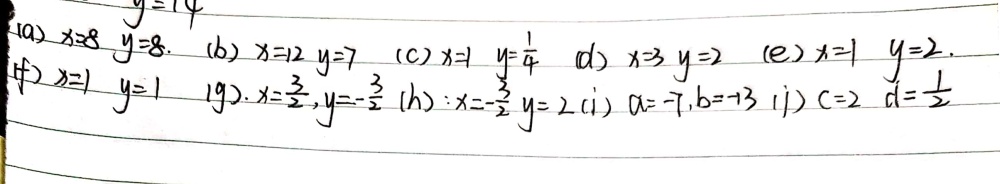 2 Using The Elimination Method Solve Each Of Li Gauthmath