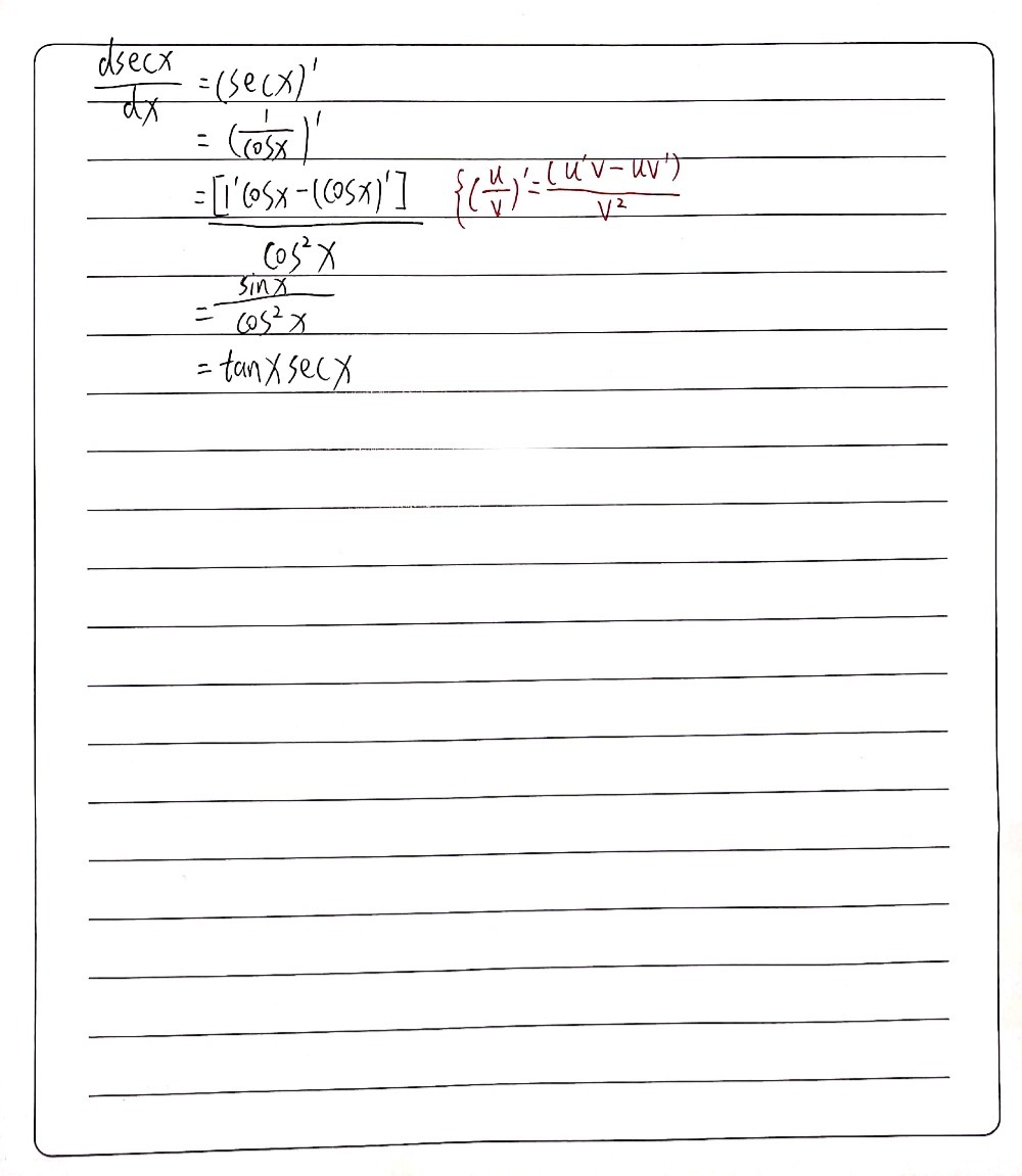 5 Frac Dsec Xdx Is Equal To A Tan2x B Tan 2x C S Gauthmath