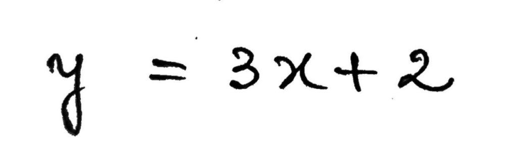 What Is The Equation Of This Line Graph Y 2x 2 Y Gauthmath