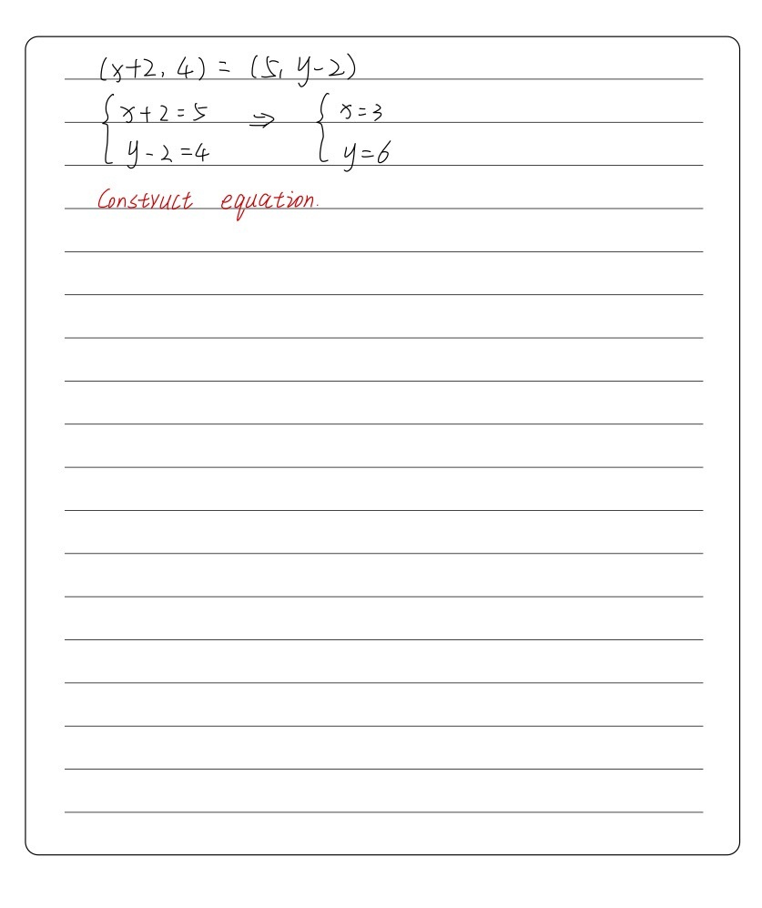 If X 2 4 5 Y 2 Then Coordinates X Y Are A 7 12 B Gauthmath