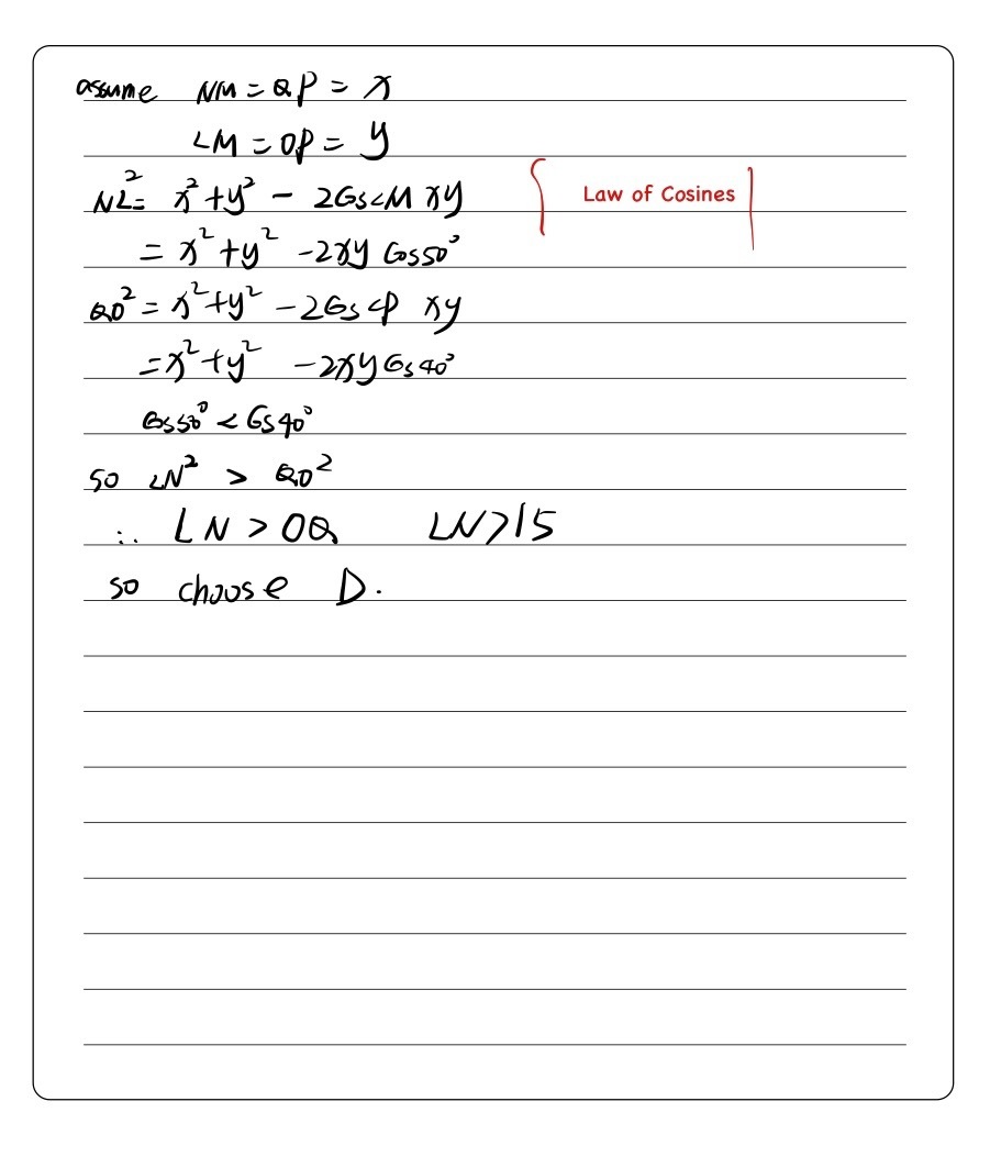 4 Which Of The Following Is A Possible Length For Gauthmath