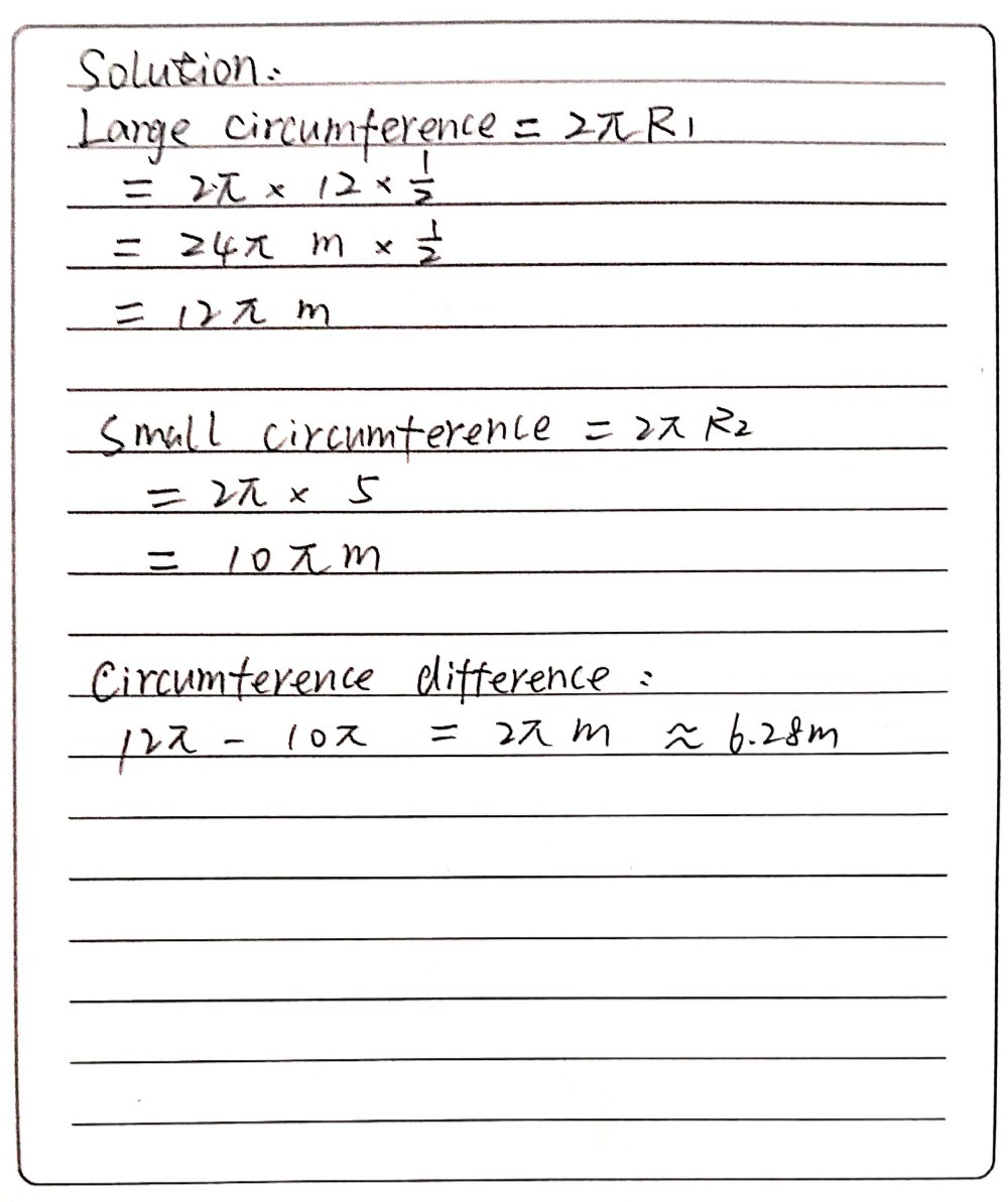 Problem 2 How Much Greater Is The Circumference O Gauthmath