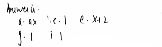 I Find The H C E A Ax2 2ax Ax2 4ax C A3 8 2a Gauthmath