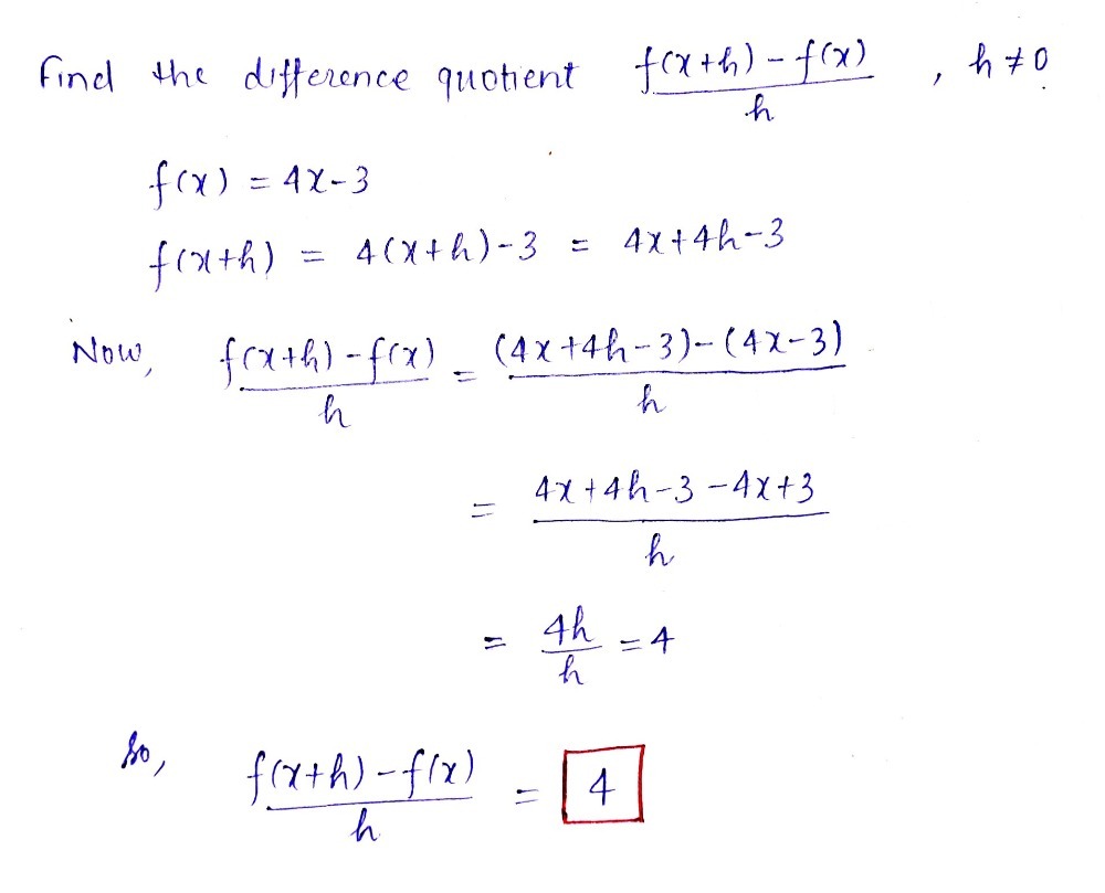 GRAPHS AND FUNCTIONS Finding a difference quotient - Gauthmath GRAPHS AND FUNCTIONS Finding a difference quotient - Gauthmath