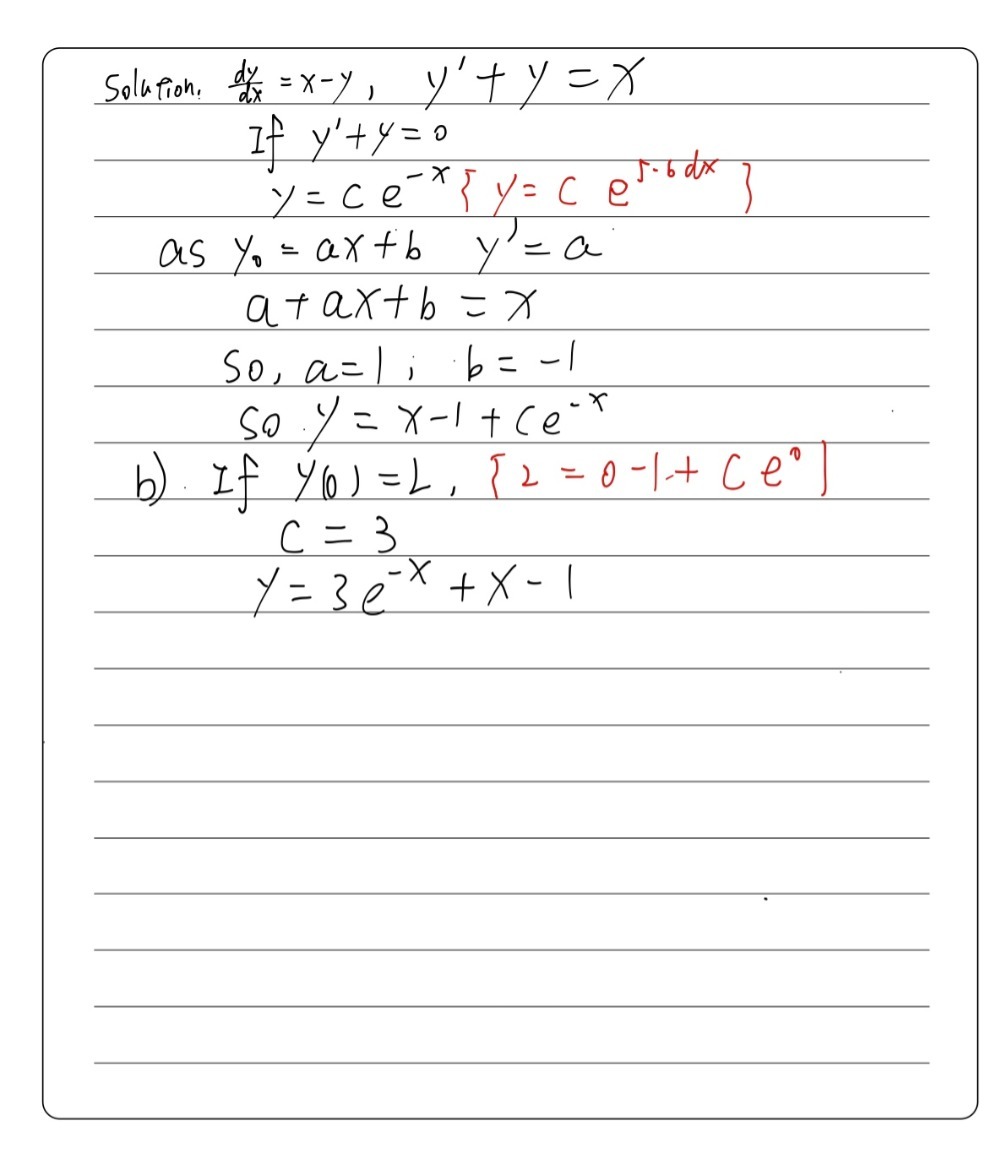 3 A Verify That For Any Constant C The Expression Gauthmath