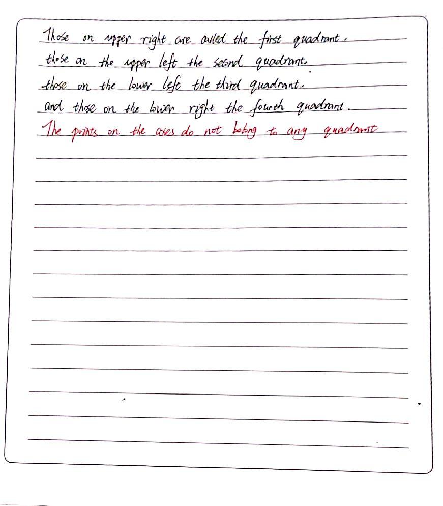 3 Which Coordinate Plane Has The Quadrants Correc Gauthmath