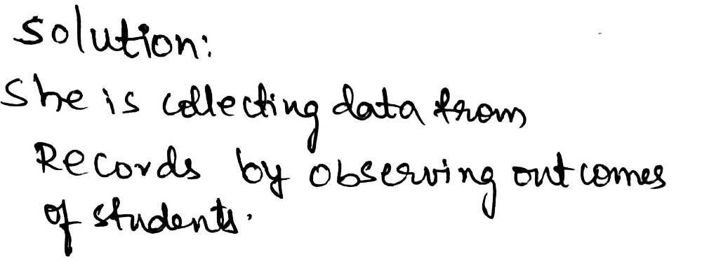 5. A geometry teacher wants to find the grades in - Gauthmath