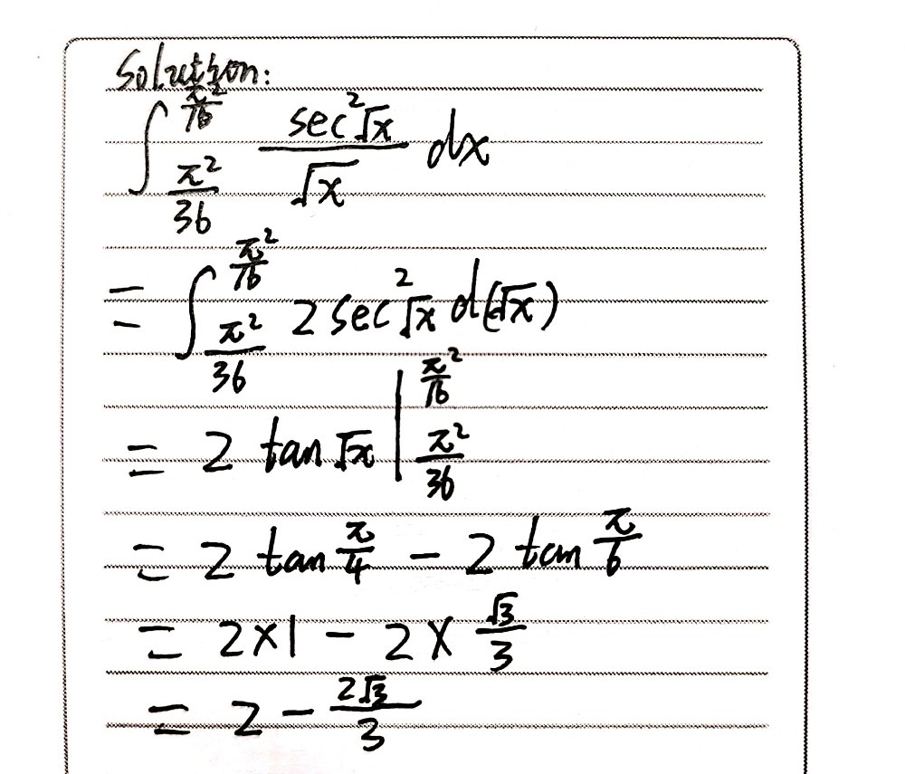 7 T P 2 6 P 36frac Sec 2 Square Root Gauthmath