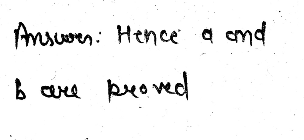 Prove The Following Identities A Cot X Sec X C Gauthmath