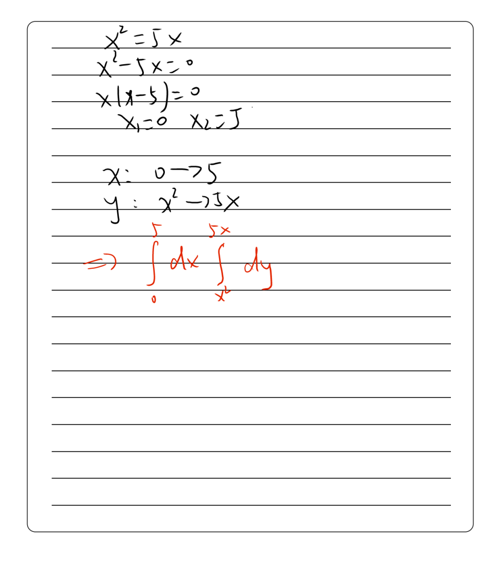 Write An Iterated Integral For Ver The Region R De Gauthmath