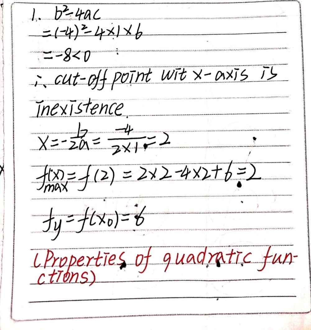 Plot The Following Quadratic Function Fx X 2 4x 6 Gauthmath Plot The Following Quadratic Function Fx X 2 4x 6 Gauthmath