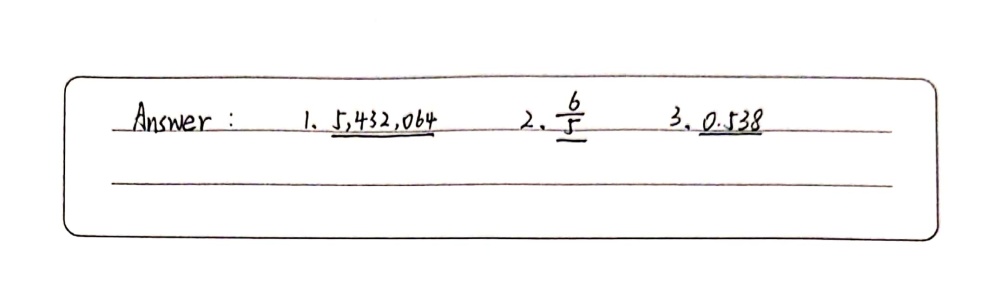 B Writing Numbers 5 Points A Write The Followi Gauthmath