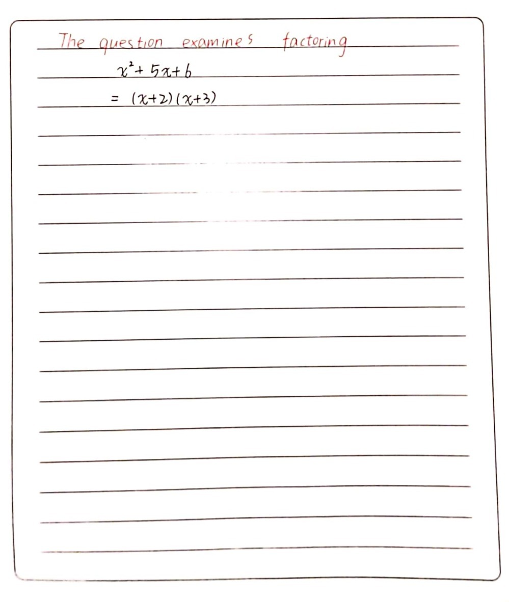 Convert The Following Quadratic Equation From Stan Gauthmath