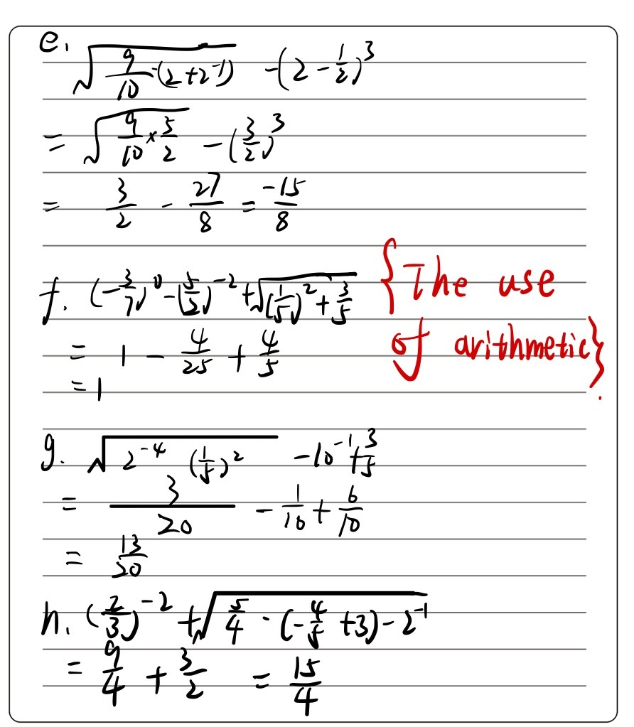 E Square Root Of 9 10 2 2 1 2 1 2 3 F Gauthmath