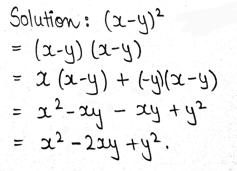 A Expand And Simplify X Y2 Gauthmath