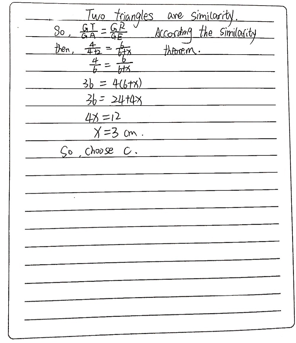 2 Gt Ga And Gr Ge Solve For The Valu Gauthmath