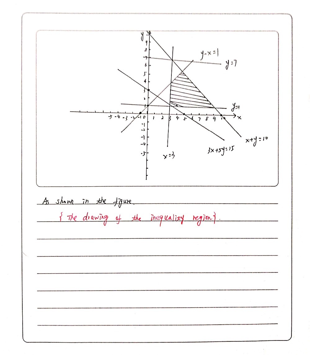 Question 2 Shade The Region That Satisfies The Fol Gauthmath