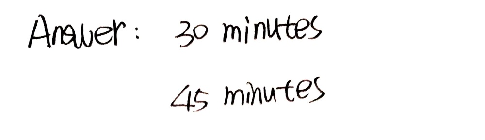 9 Use Your Clock To Work Out The Time Intervals Gauthmath
