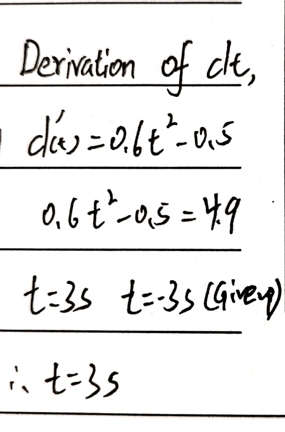 The Relationship Dt 0 2t3 0 5t 0 3 Represents The Gauthmath The Relationship Dt 0 2t3 0 5t 0 3 Represents The Gauthmath