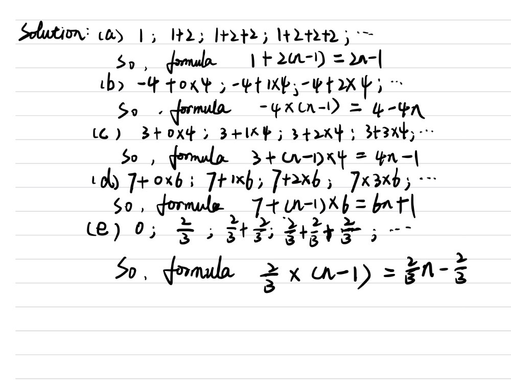 2 Write A Formula For The Px13n Term For Each S Gauthmath