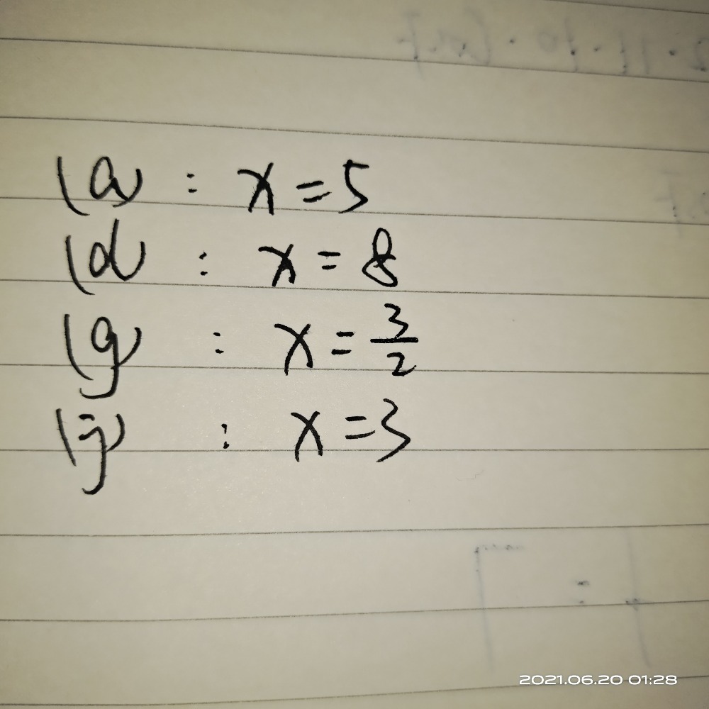 7 Solve A 5x 3 32x 8 225 D 2x 7 5x 4 1250 G Gauthmath