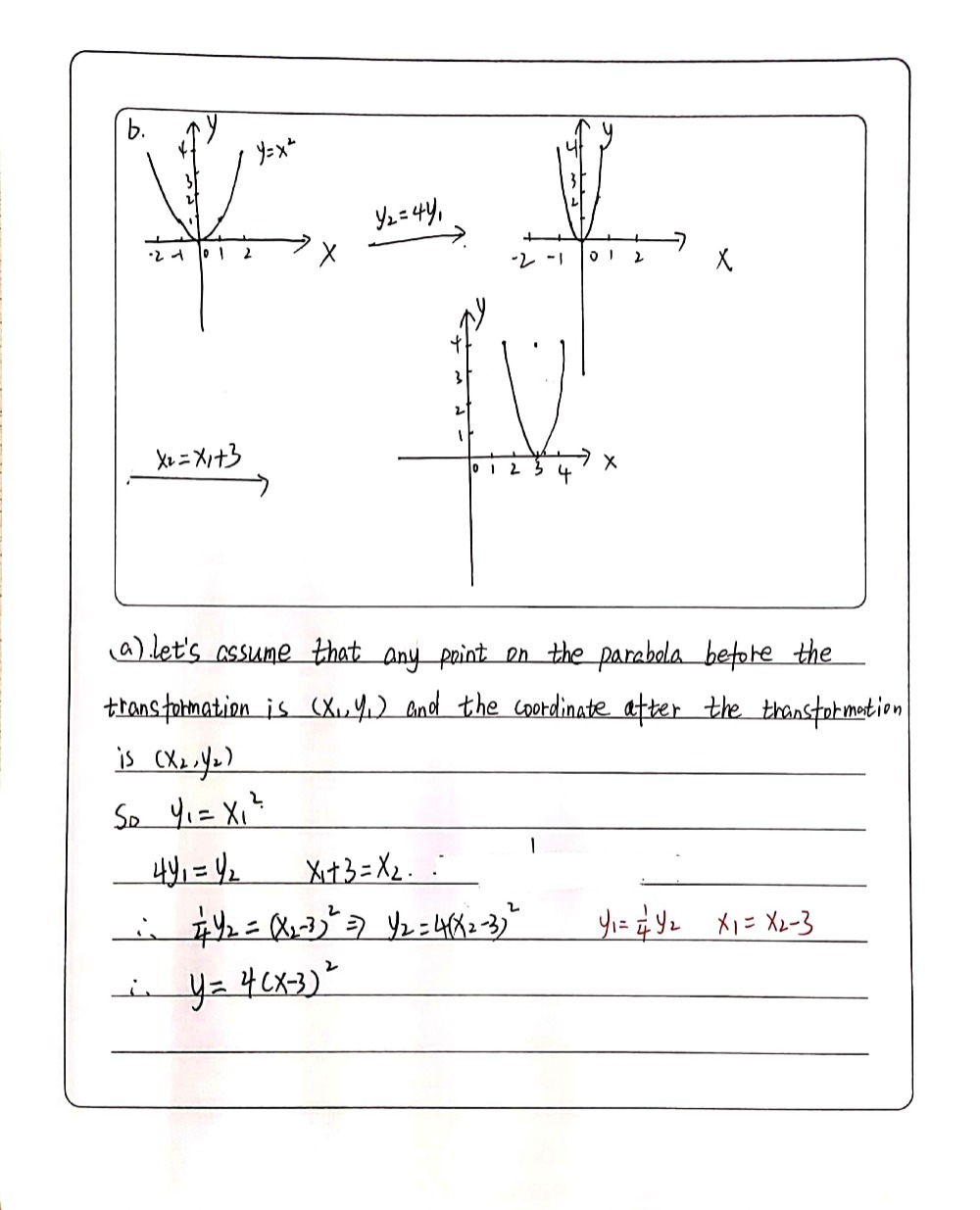 The Graph Of Y X2 Is Stretched Vertically By A F Gauthmath The Graph Of Y X2 Is Stretched Vertically By A F Gauthmath