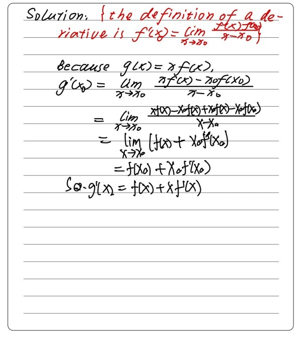 5 If F Is A Differentiable Function And Gx Xfx Gauthmath