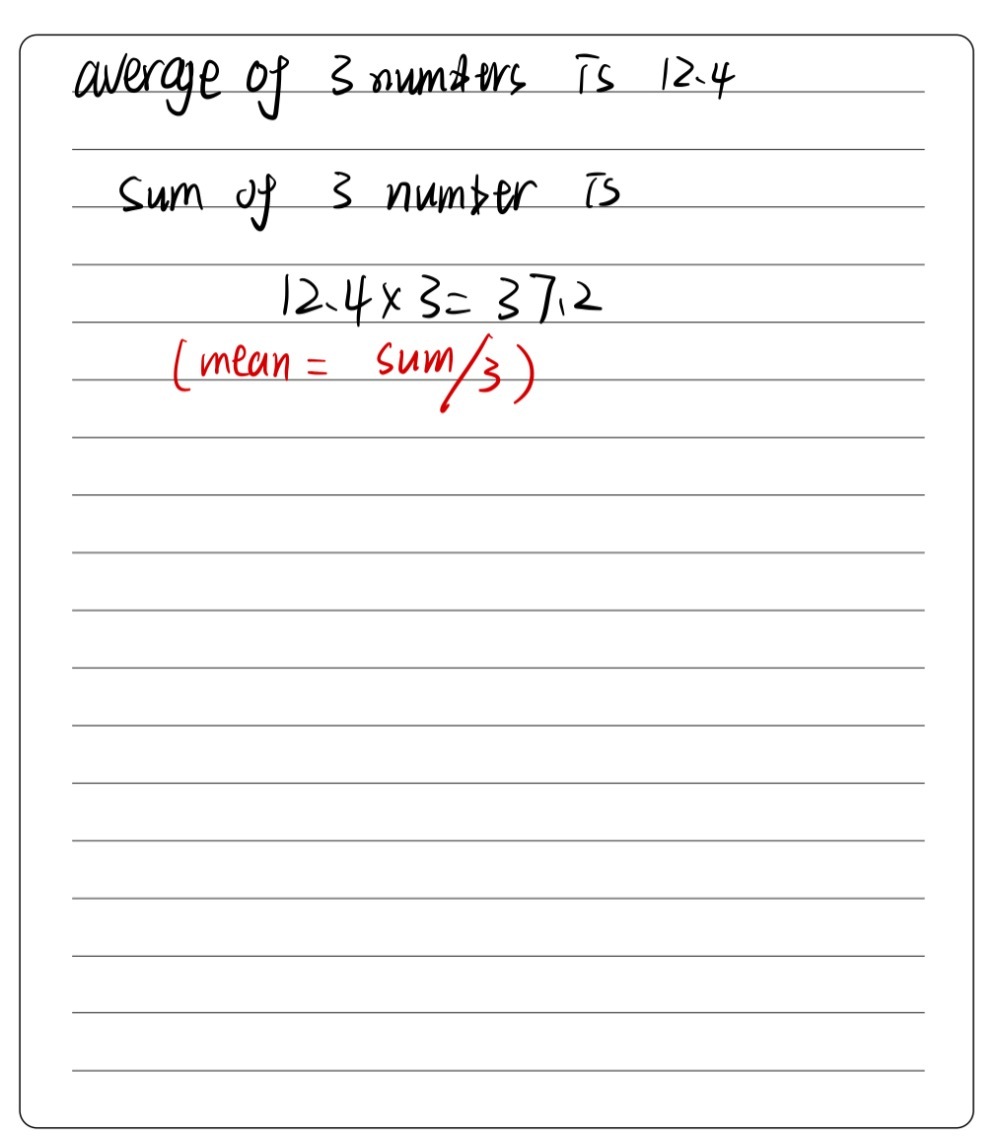 29. The average of 29 numbers is 29.29. Find the sum - Gauthmath