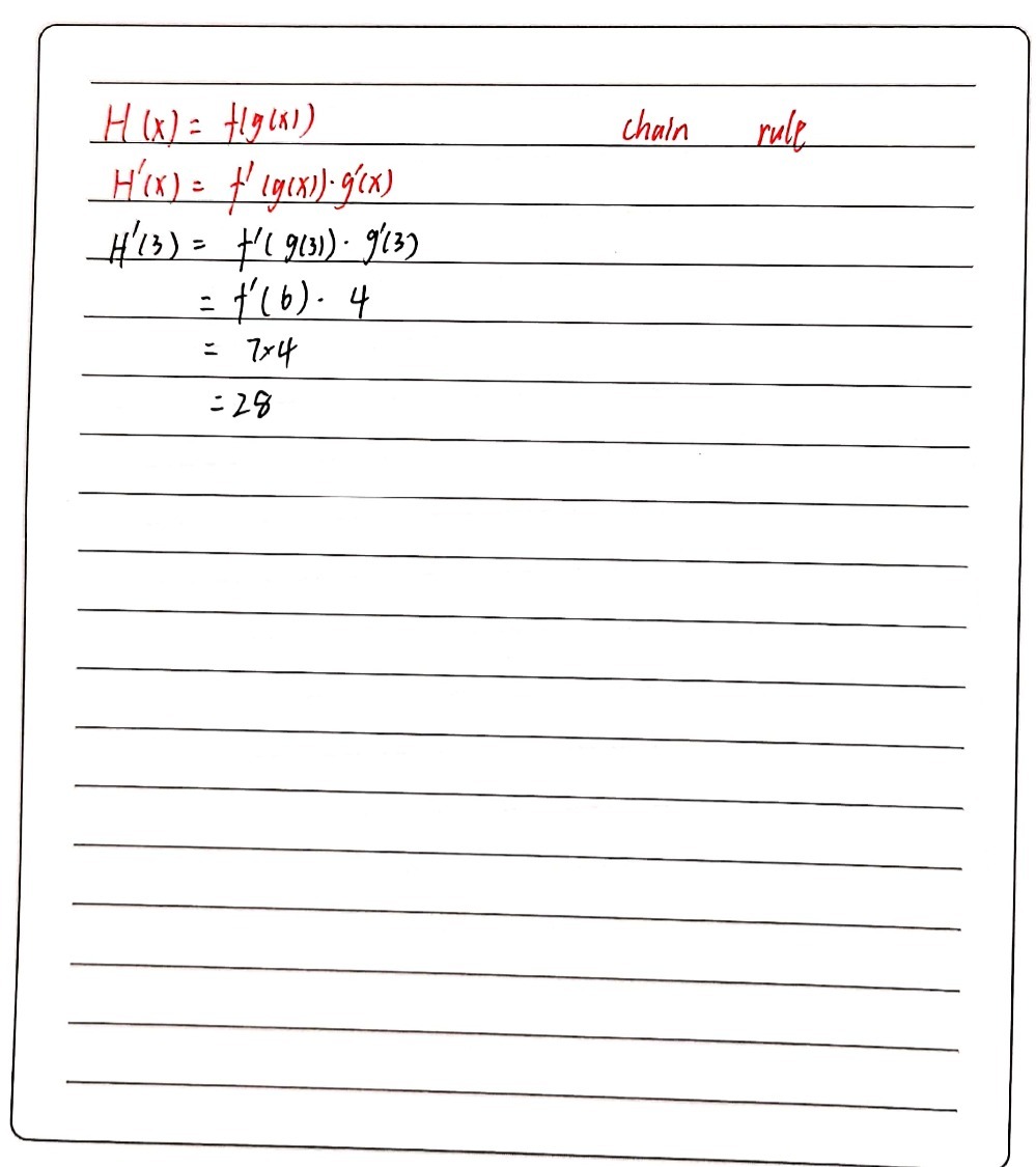 Suppose That Hx Fgx If G3 6 G 3 4 F 3 2 And F Gauthmath