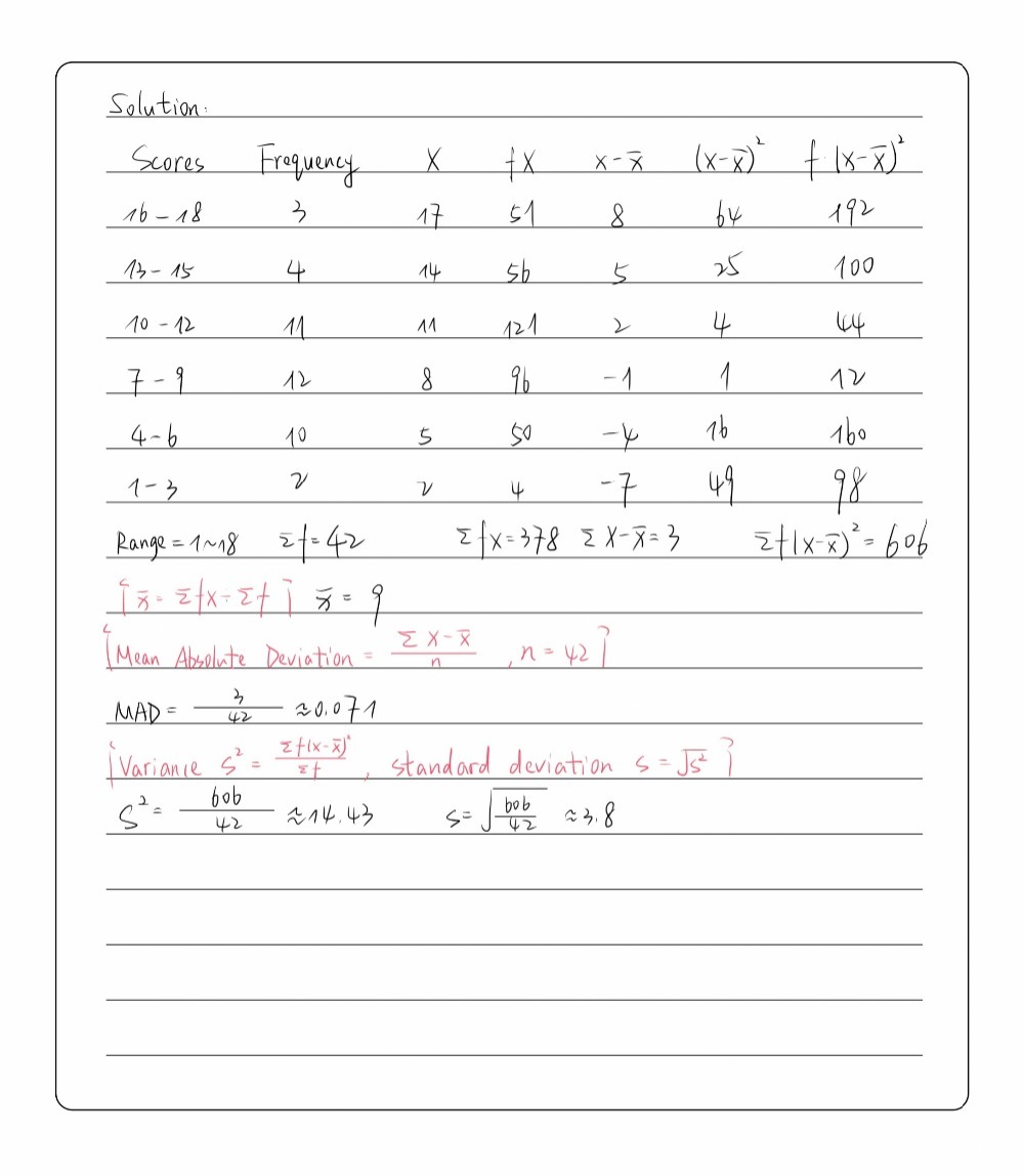 Does absolute what deviation mean Mean Absolute