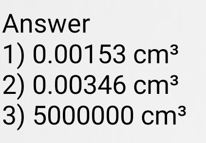 1 1 526 Cm3 2 3 455 Cm3 M3 3 5 M3 Cm3 4 4 2 Gauthmath