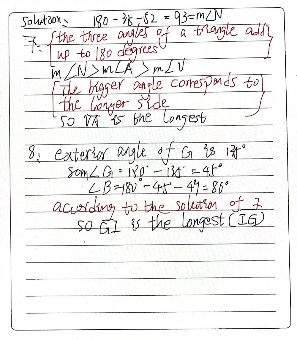 7 In Delta Van Mangle V 35 And Mangle A 52 Gauthmath
