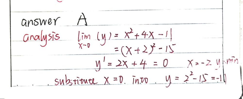 428 What Is The Limit Of The Function Y X2 Gauthmath