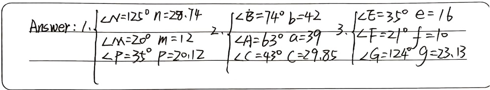 Applying The Law Of Sines Solve The Following Pro Gauthmath