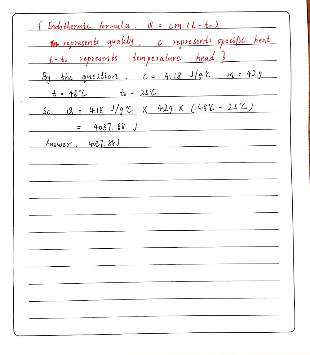 Calculate The Energy Needed To Raise The Temperatu Gauthmath