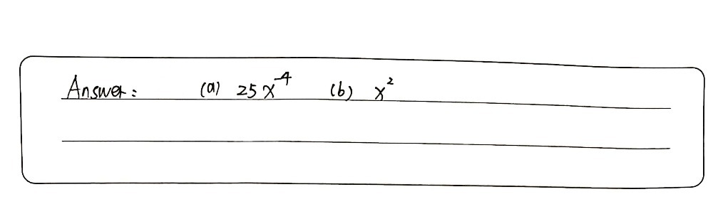 Overline Mbv 9 Given That Y 1 25 X4 Express Eac Gauthmath