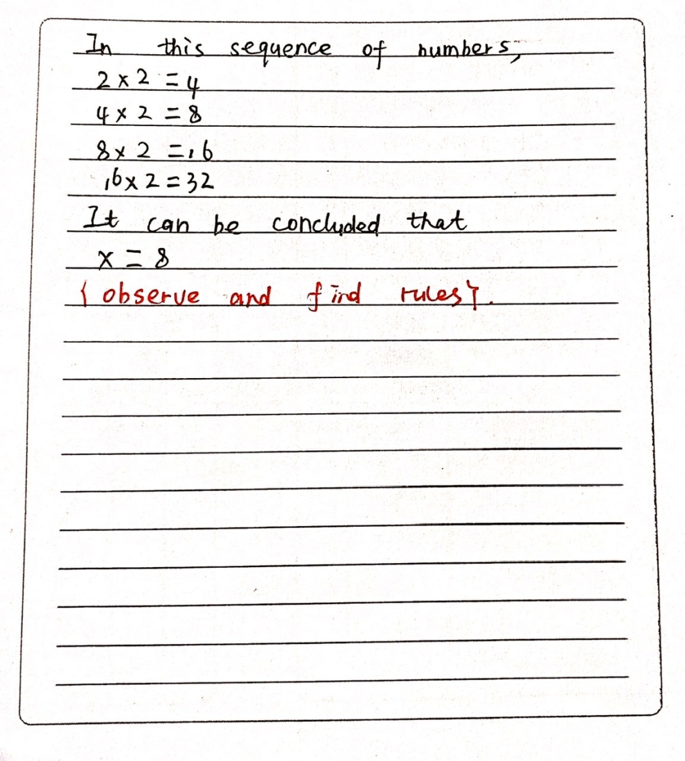 32 16 X 4 2 Dalam Urutan Nombor Di At Gauthmath