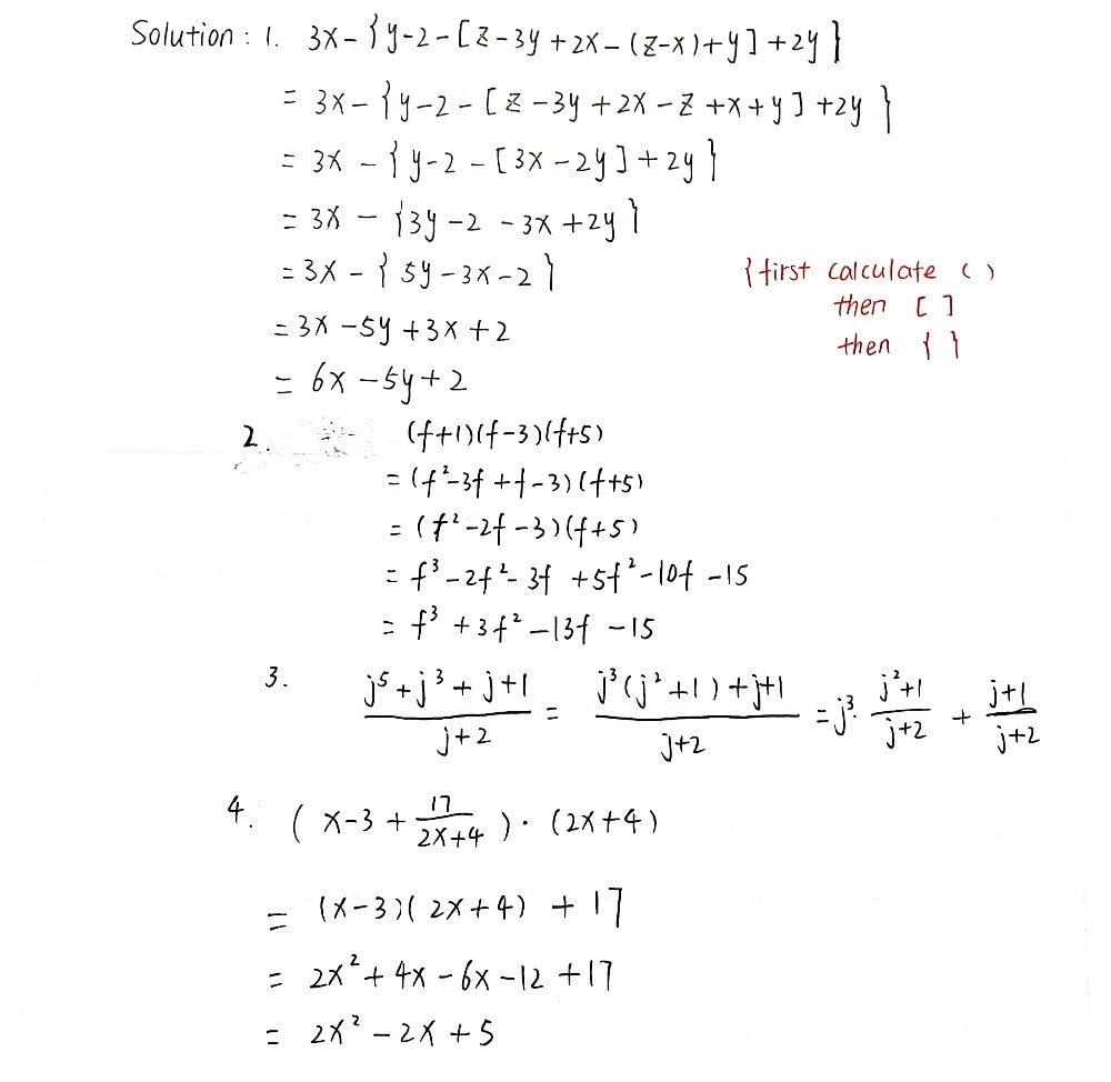 Iii Solving Show Your Solutions 1 Simplify Gauthmath