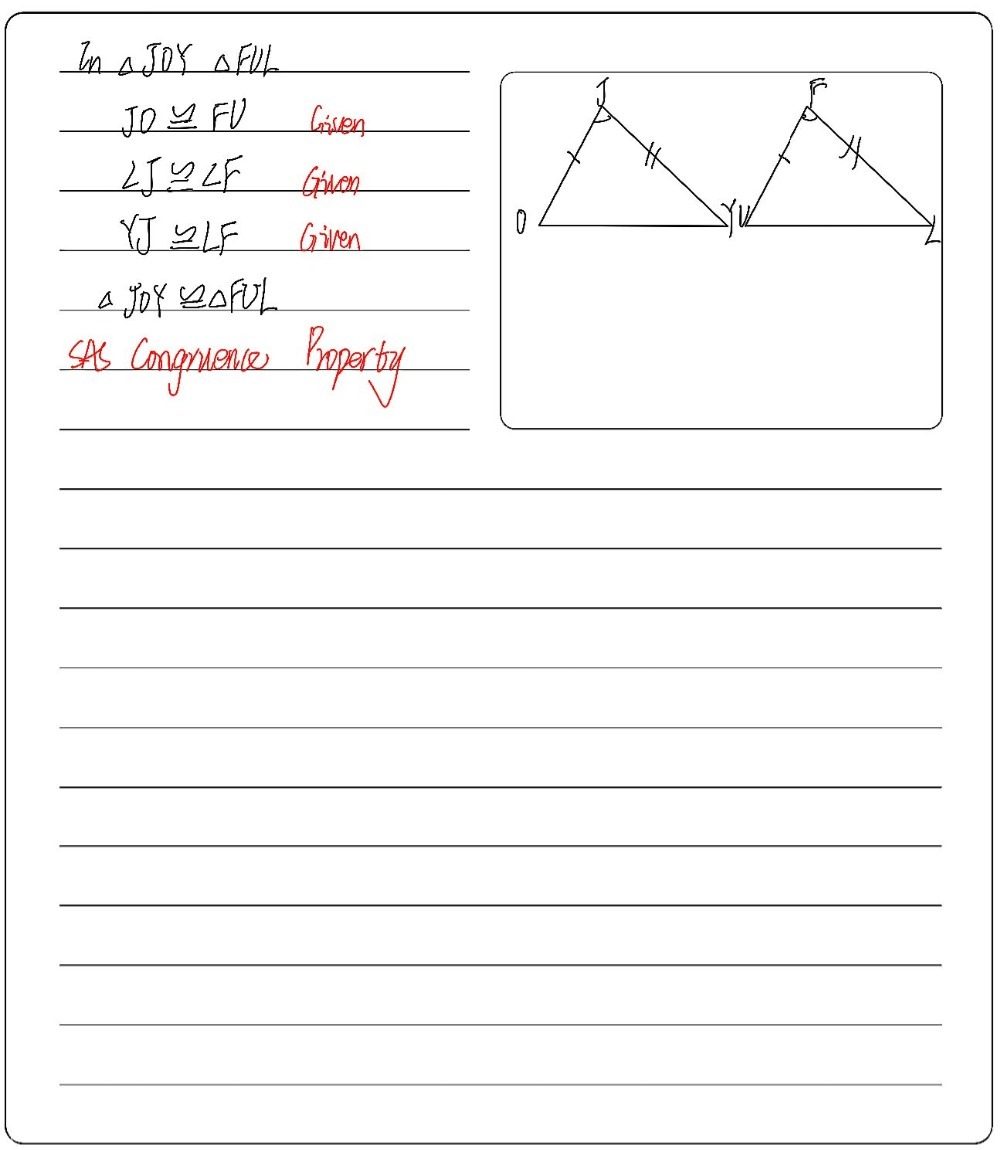 Given Delta Joy And Delta Ful Where Jo Fu An Gauthmath