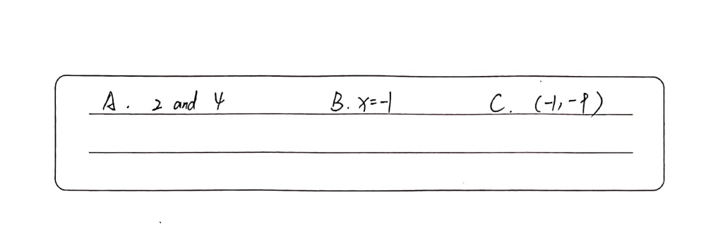 Q7 A Parabola Has An Equation Y X2 2x 8 6mrks A Gauthmath Q7 A Parabola Has An Equation Y X2 2x 8 6mrks A Gauthmath