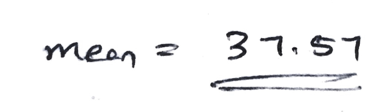C Ae Z Find The Median 35 46 37 36 38 39 Gauthmath