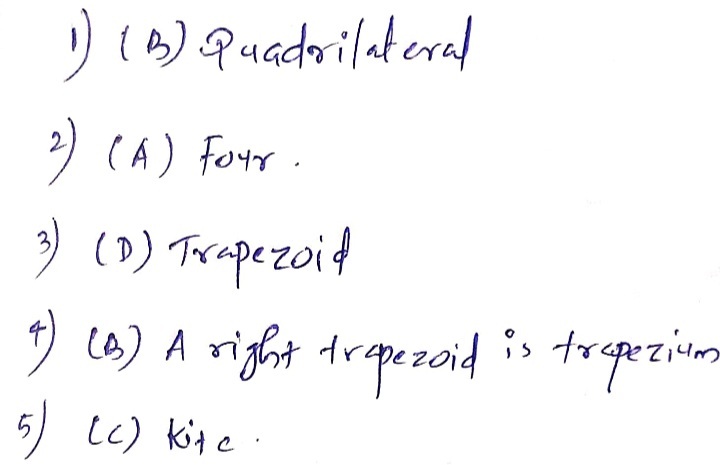 1 What Do You Call A Closed Plane Figure With Fou Gauthmath