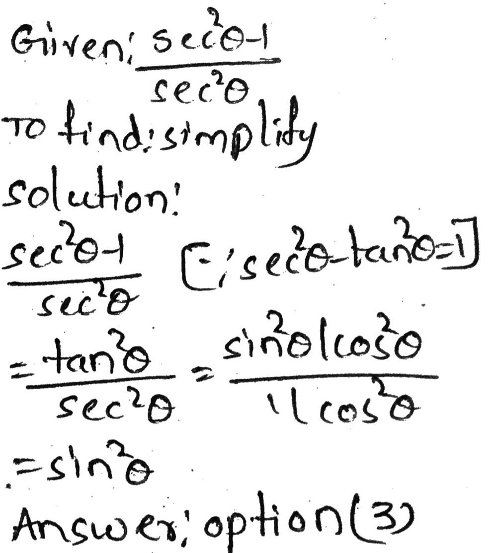 1 Point Use Trigonometric Identities To Simplify F Gauthmath